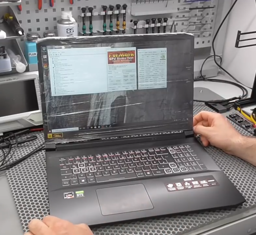 Acer Nitro 5 замена видеокарты