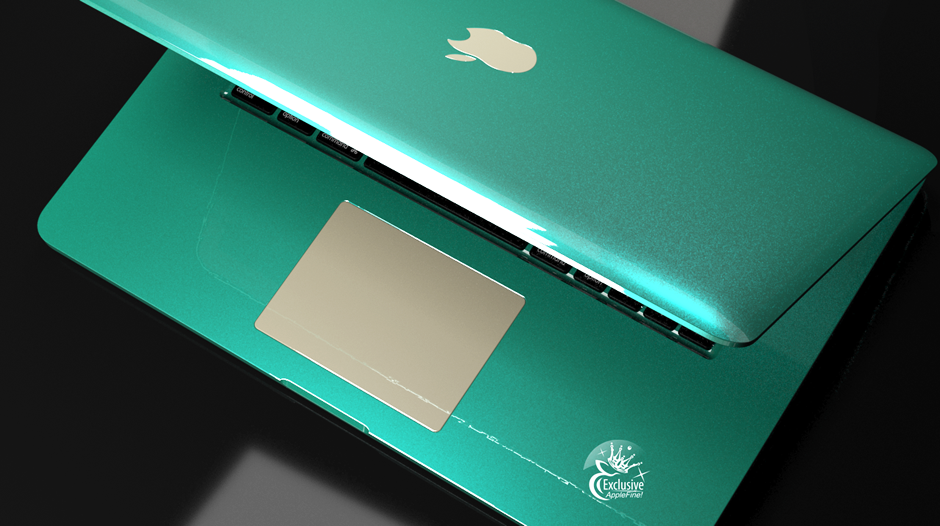 Купить эксклюзивный MacBook Pro карал