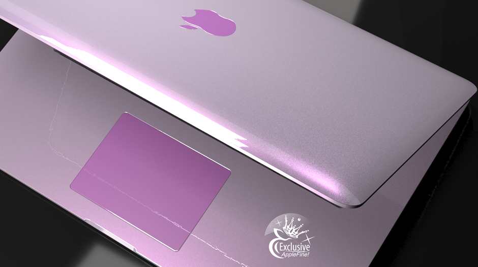 Купить эксклюзивный MacBook Pro Apple rose