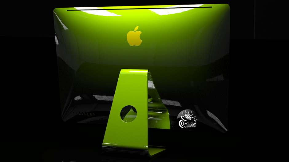 Купить Эксклюзивный iMac Green Apple Yellow