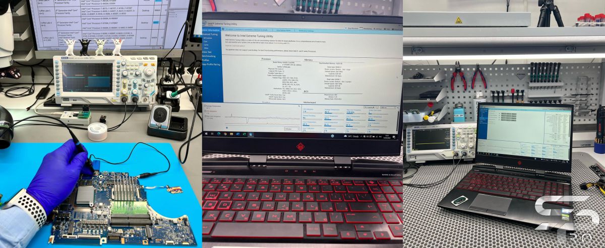 Замена процессора в ноутбуке HP Omen