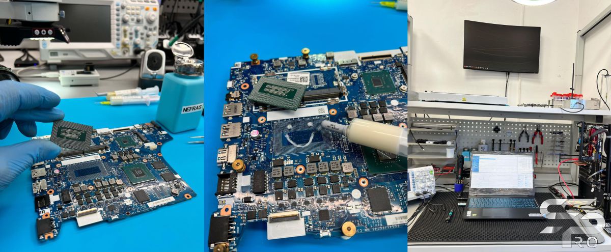 Lenovo сложная замена процессора под компаундом