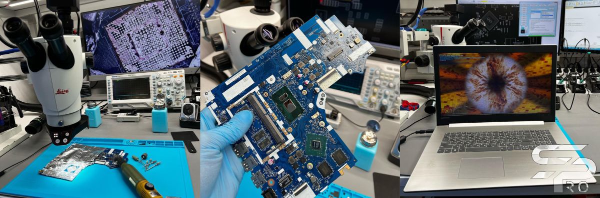 Сложная замена видеокарты под компаундом Lenovo