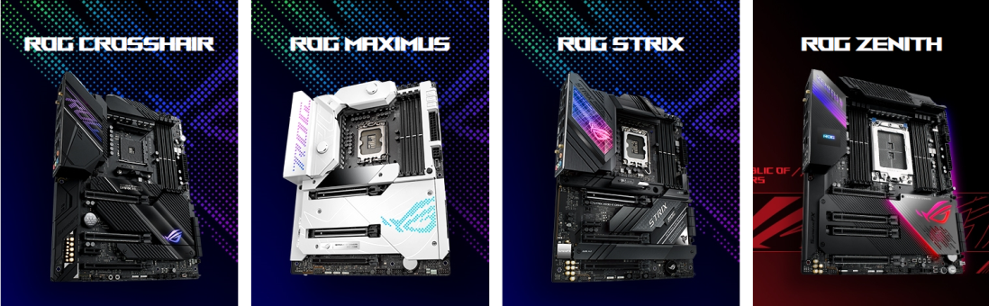 Ремонт материнских плат ASUS Rog
