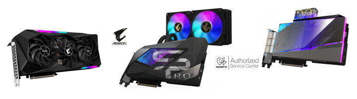 Ремонт видеокарт GIGABYTE AORUS